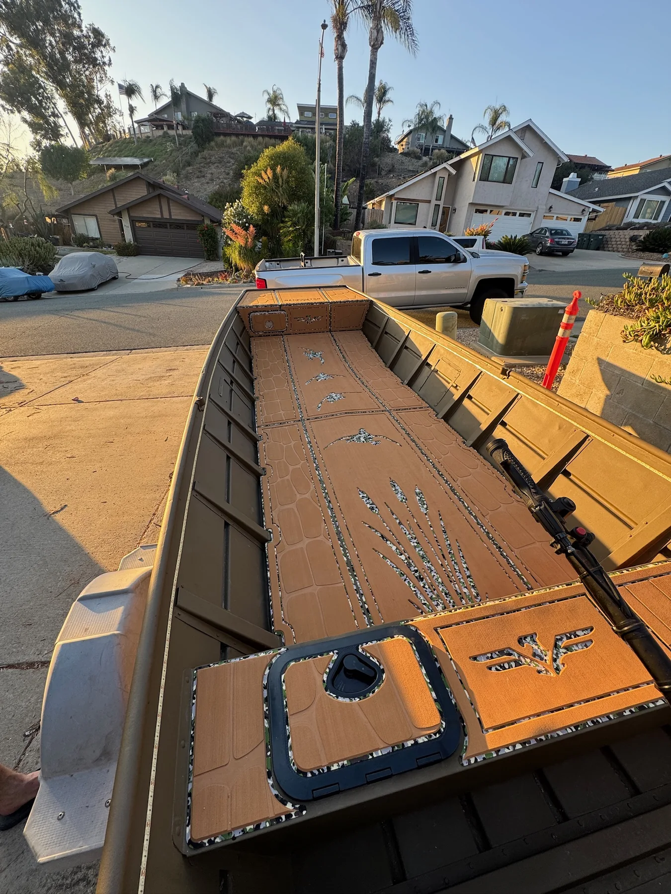 Freedom Foam custom EVA/PE foam duck boat kit El Cajon California