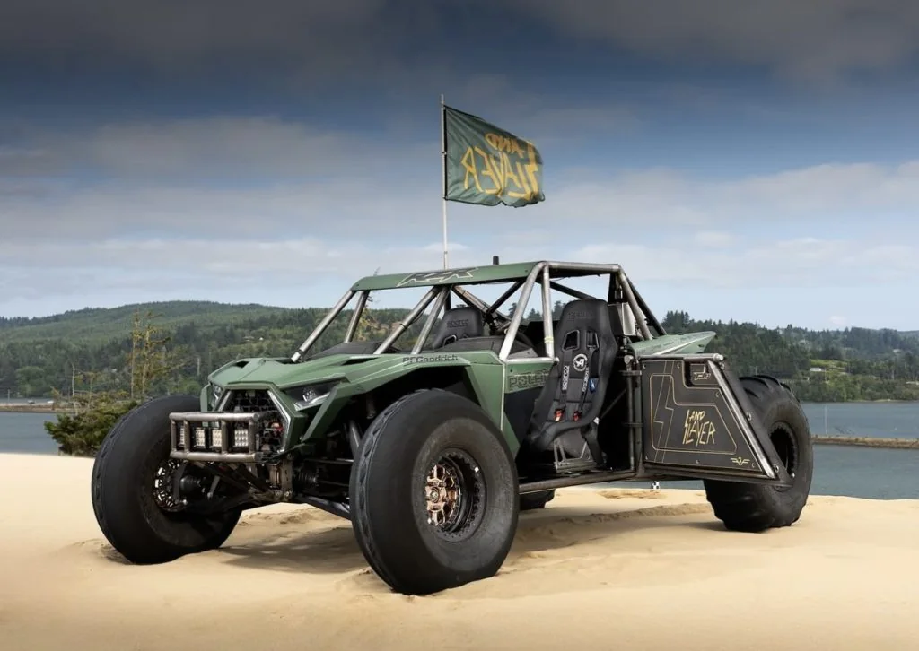 RJ Anderson Polaris RZR Sand Slayer custom EVA/PE foam interior build
