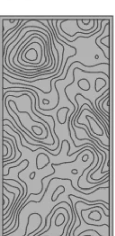 Topo foam pattern